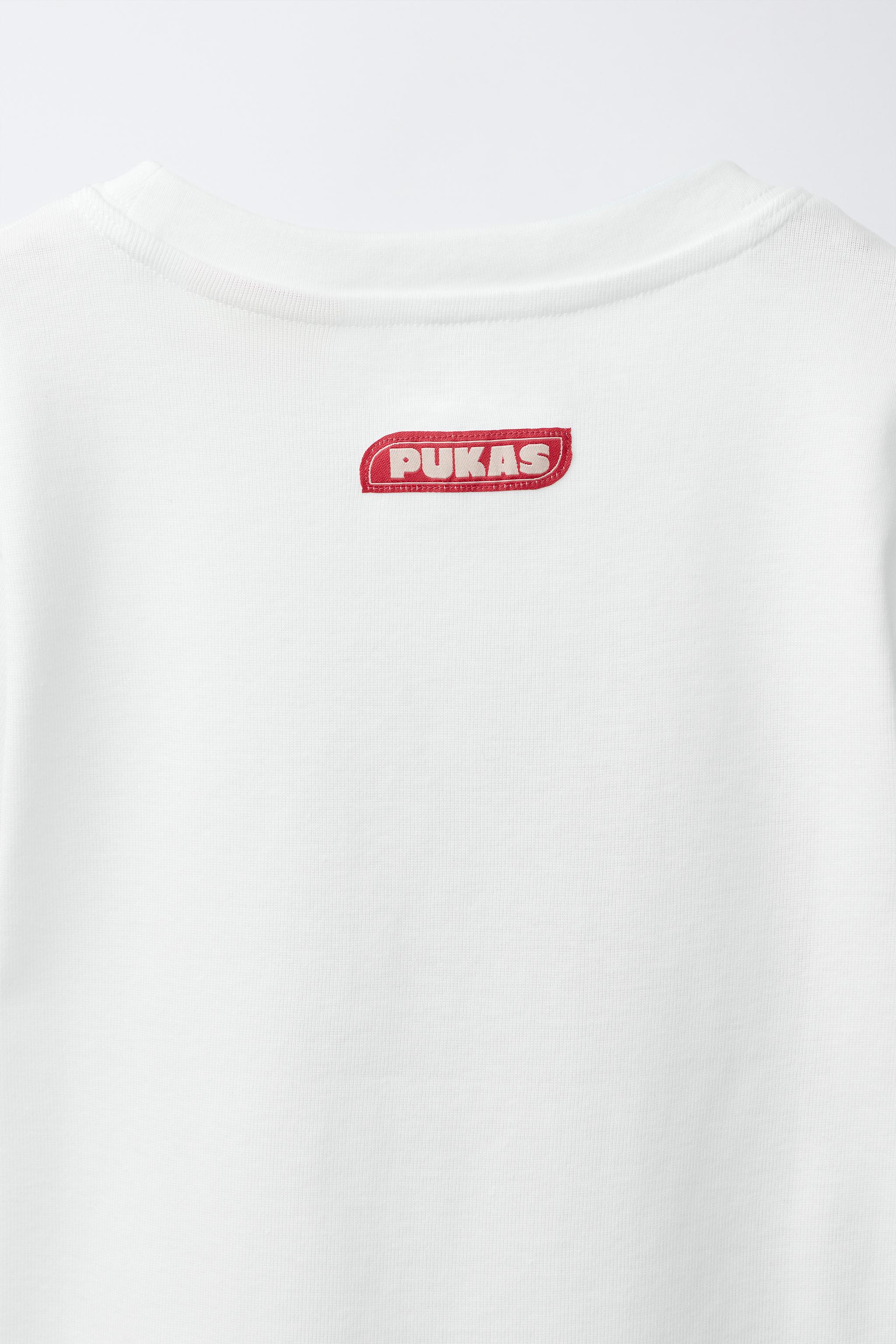 PUKAS SURF PHOTOGRAPH PRINT T-SHIRT